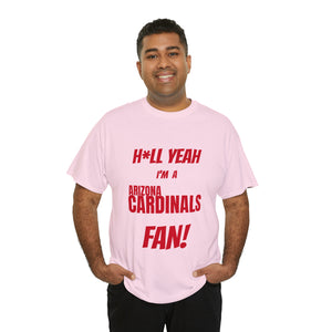 Arizona Cardinals Football Unisex Heavy Cotton Tee