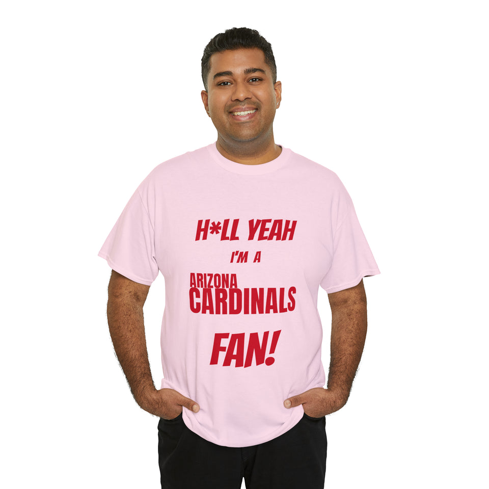 Arizona Cardinals Football Unisex Heavy Cotton Tee