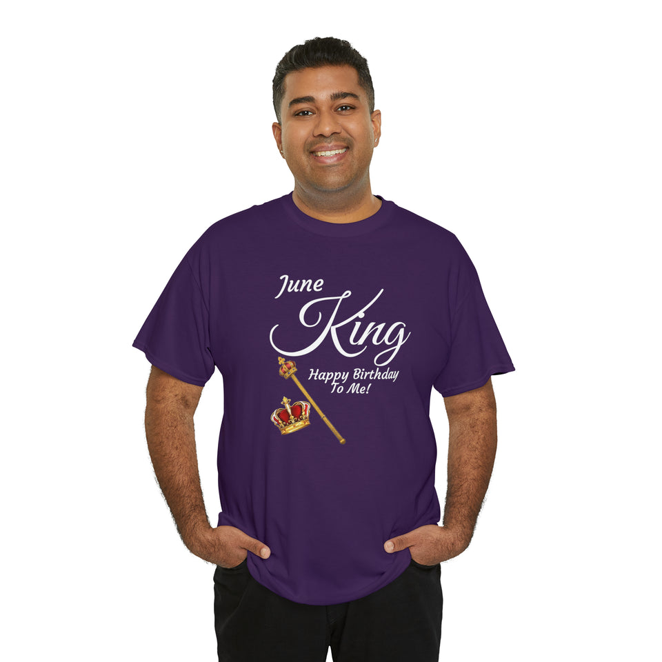 June King Unisex Heavy Cotton Tee