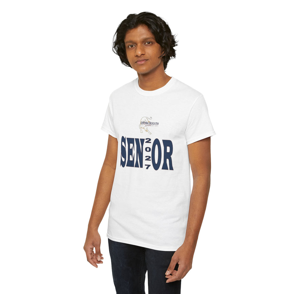 Central Academy of Tech & Arts Senior 2027 Unisex Heavy Cotton Tee