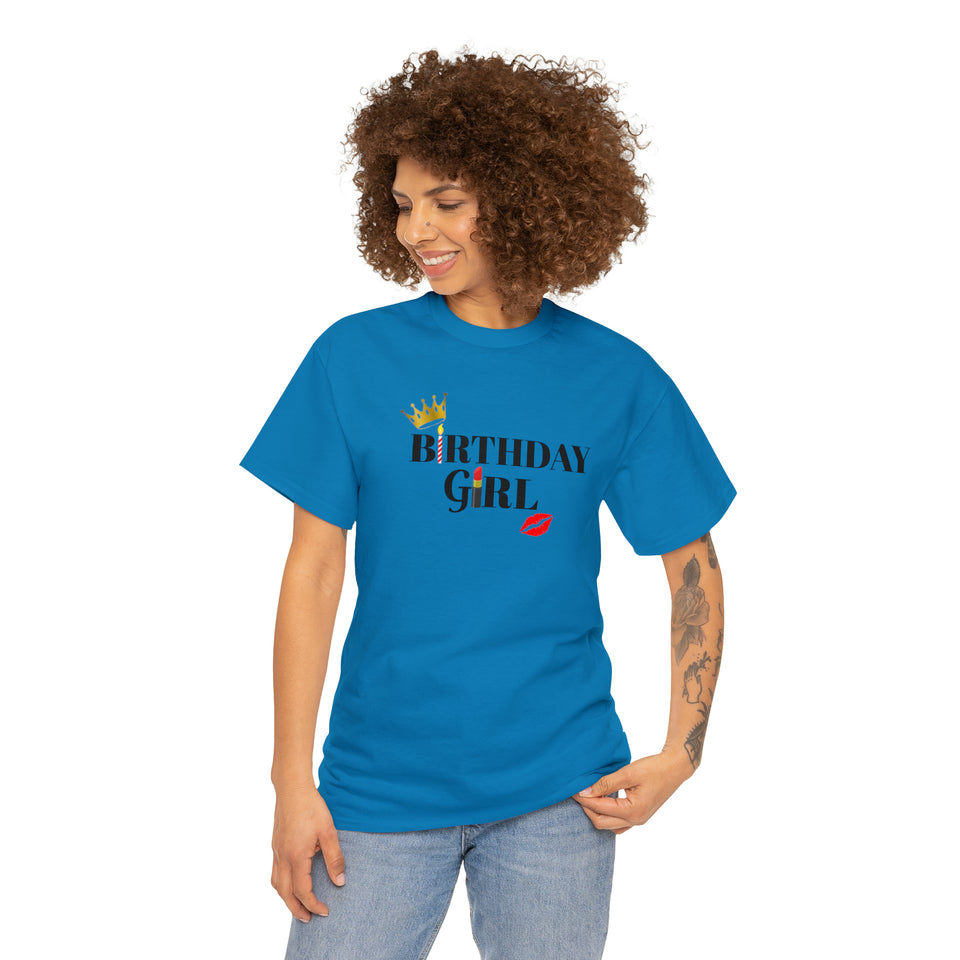 Birthday Girl Unisex Heavy Cotton Tee