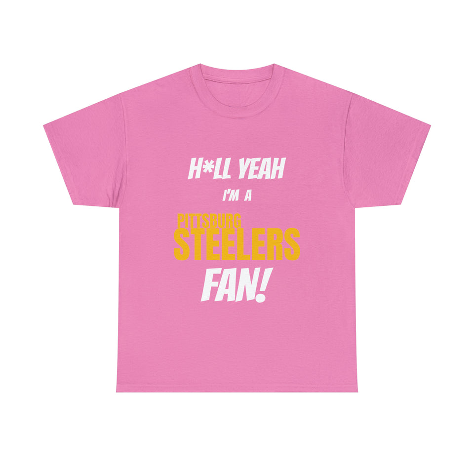 Pittsburgh Steelers Football Unisex Heavy Cotton Tee