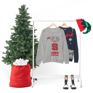 This Is What A NC State Senior Looks Like Unisex Heavy Blend™ Crewneck Sweatshirt