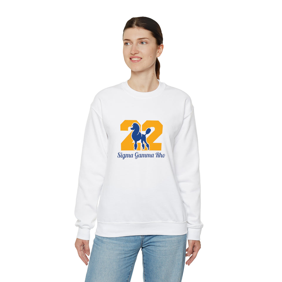 Sigma Gamma Rho Unisex Heavy Blend™ Crewneck Sweatshirt