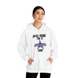 H*ll Yeah I'm A Dallas Cowboys Fan Unisex Heavy Blend™ Hooded Sweatshirt