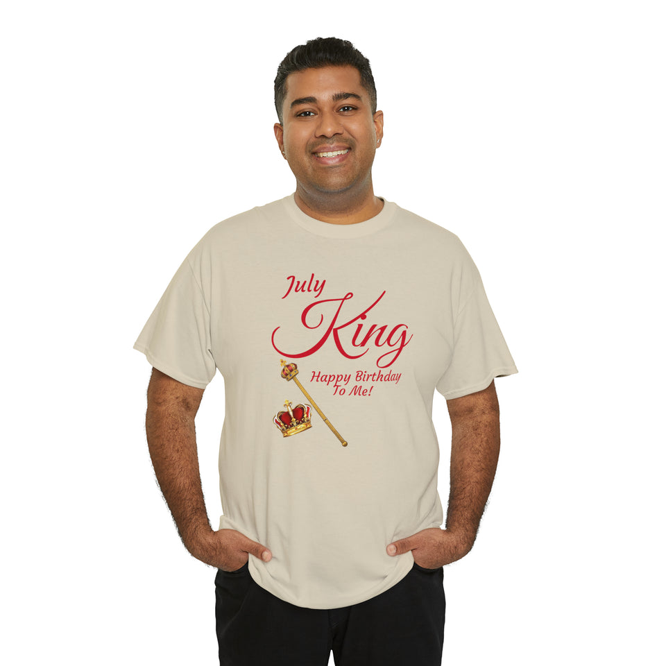 July King Unisex Heavy Cotton Tee