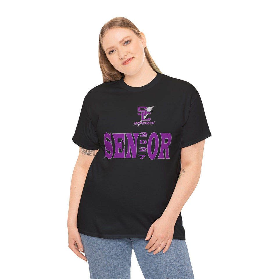 Stuart Cramer HS Senior 2027 Unisex Heavy Cotton Tee