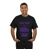 Baltimore Ravens Football Unisex Heavy Cotton Tee
