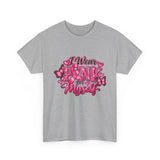Breast Cancer Awareness Myself Unisex Heavy Cotton Tee