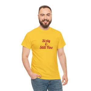 Sixty Unisex Heavy Cotton Tee