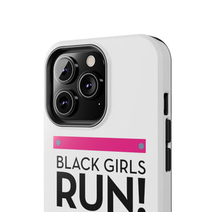 Black Girls Run Tough Phone Cases