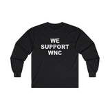 We Support WNC Unisex Ultra Cotton Long Sleeve Tee