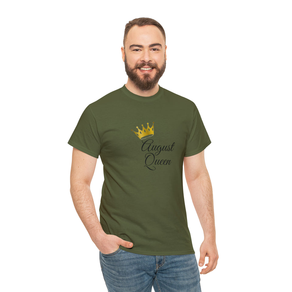 August Queen Unisex Heavy Cotton Tee