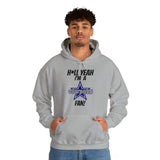 H*ll Yeah I'm A Dallas Cowboys Fan Unisex Heavy Blend™ Hooded Sweatshirt