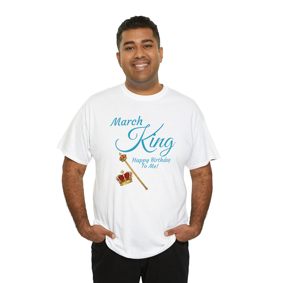 March King Unisex Heavy Cotton Tee