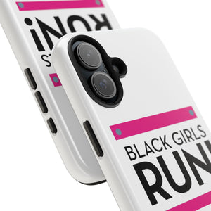 Black Girls Run Tough Phone Cases