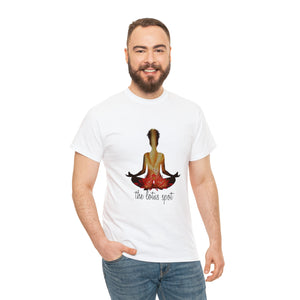 The Lotus Spot Unisex Heavy Cotton Tee