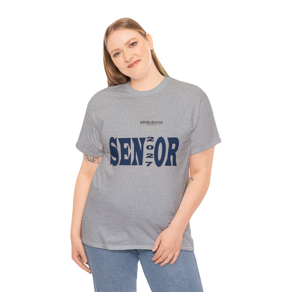 Central Academy of Tech & Arts Senior 2027 Unisex Heavy Cotton Tee