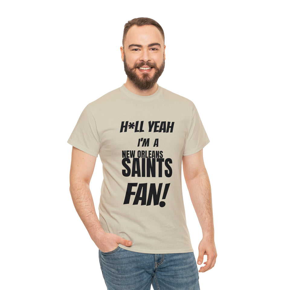 New Orleans Saints Football Unisex Heavy Cotton Tee