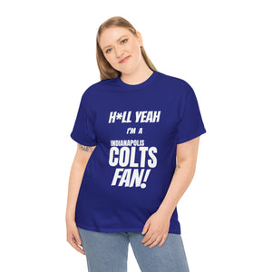 Indianapolis Colts Football Unisex Heavy Cotton Tee