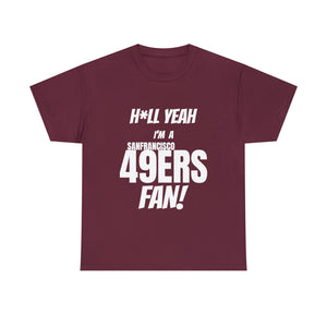 San Francisco Football Unisex Heavy Cotton Tee