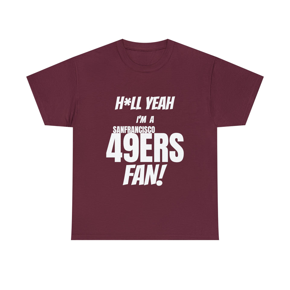 San Francisco Football Unisex Heavy Cotton Tee