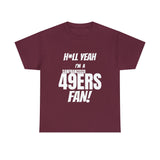 San Francisco Football Unisex Heavy Cotton Tee