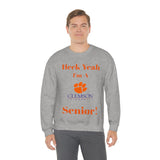 Heck Yeah I'm A Clemson Senior Unisex Heavy Blend™ Crewneck Sweatshirt