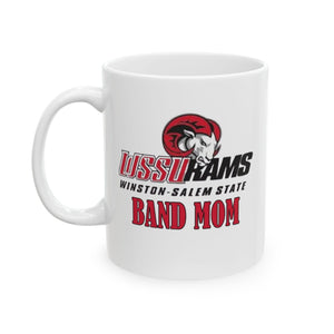 WSSU Band Mom Ceramic Mug, (11oz, 15oz)