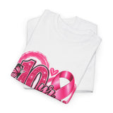 10 Yr Survivor Breast Cancer Awareness Unisex Heavy Cotton Tee
