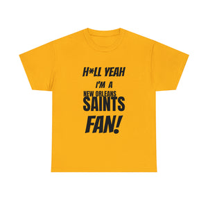New Orleans Saints Football Unisex Heavy Cotton Tee