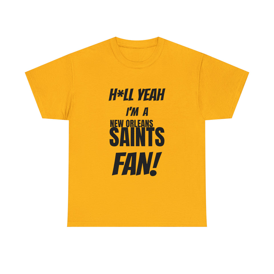 New Orleans Saints Football Unisex Heavy Cotton Tee