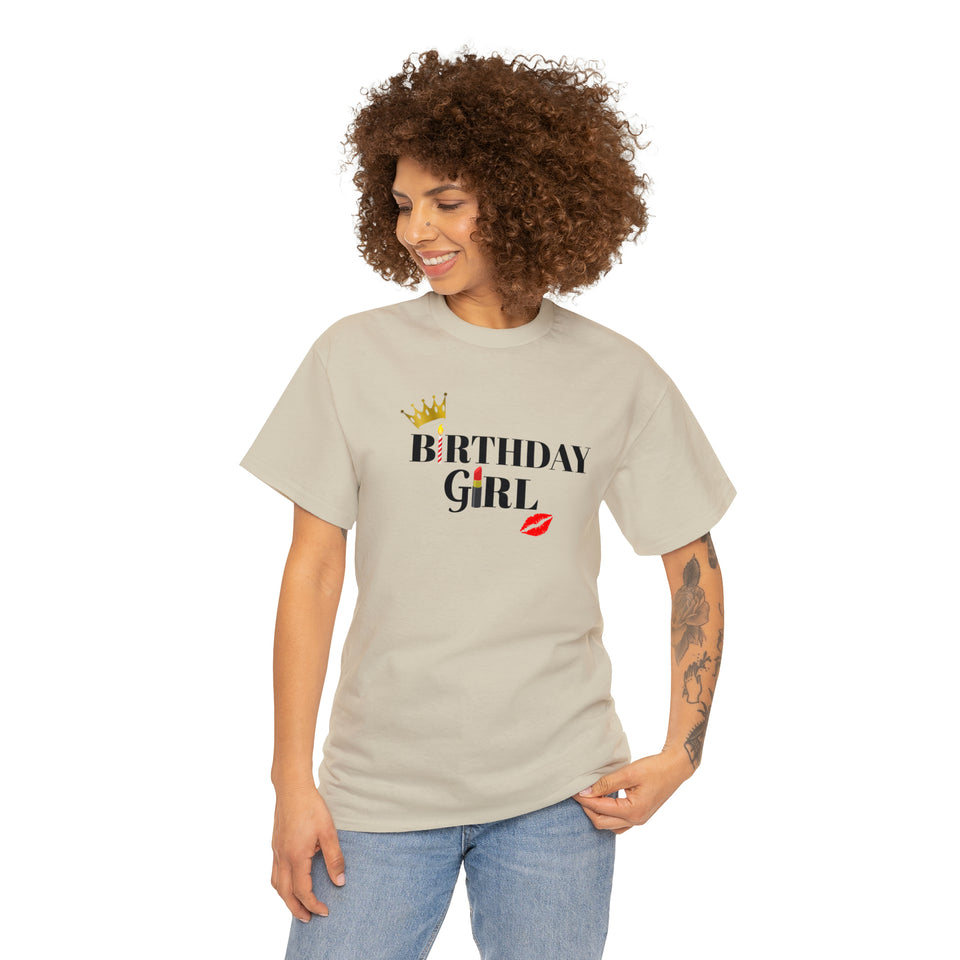 Birthday Girl Unisex Heavy Cotton Tee