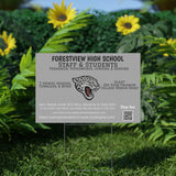 Forestview HS Universal Plastic Yard Sign