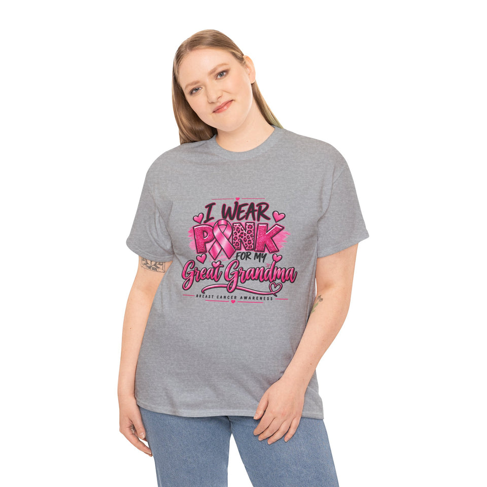 Breast Cancer Awareness Unisex Heavy Cotton Tee