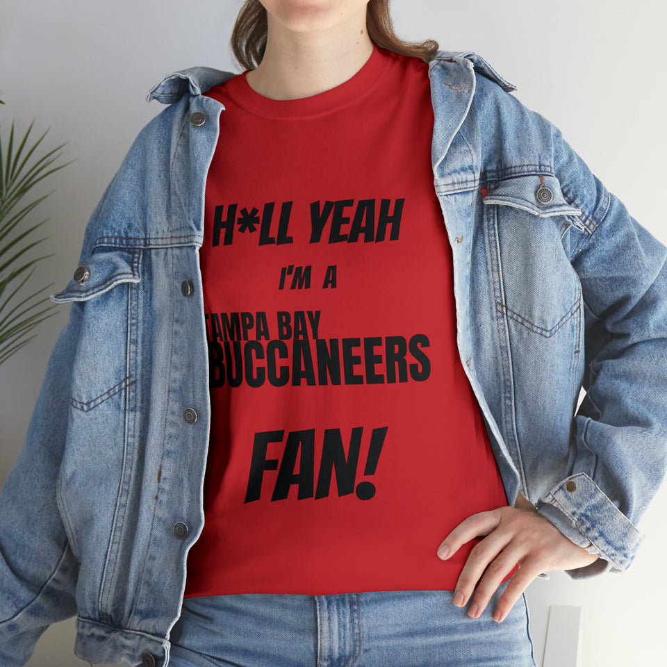 Tampa Bay Buccaneers Football Unisex Heavy Cotton Tee