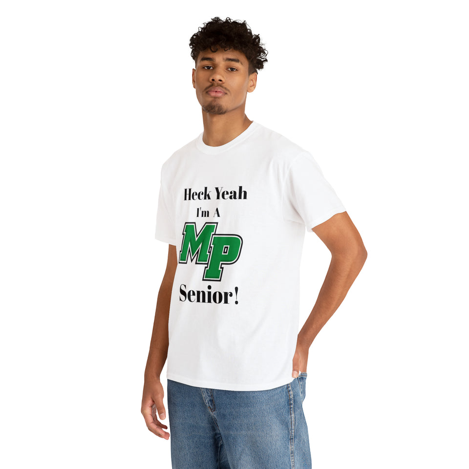 Heck Yeah I'm A Myers Park High School Senior Class Of 2024 Unisex Heavy Cotton Tee