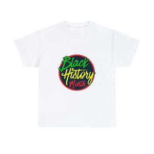 Black History Month Cotton Tee