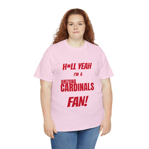 Arizona Cardinals Football Unisex Heavy Cotton Tee