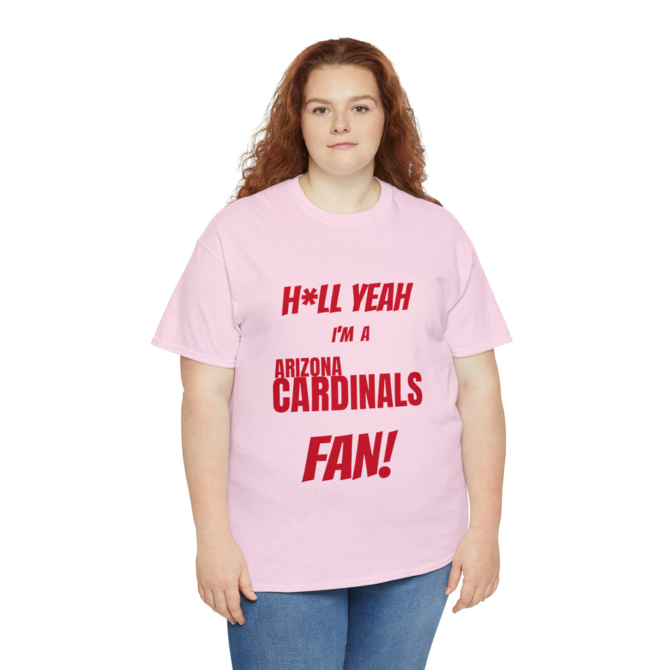 Arizona Cardinals Football Unisex Heavy Cotton Tee