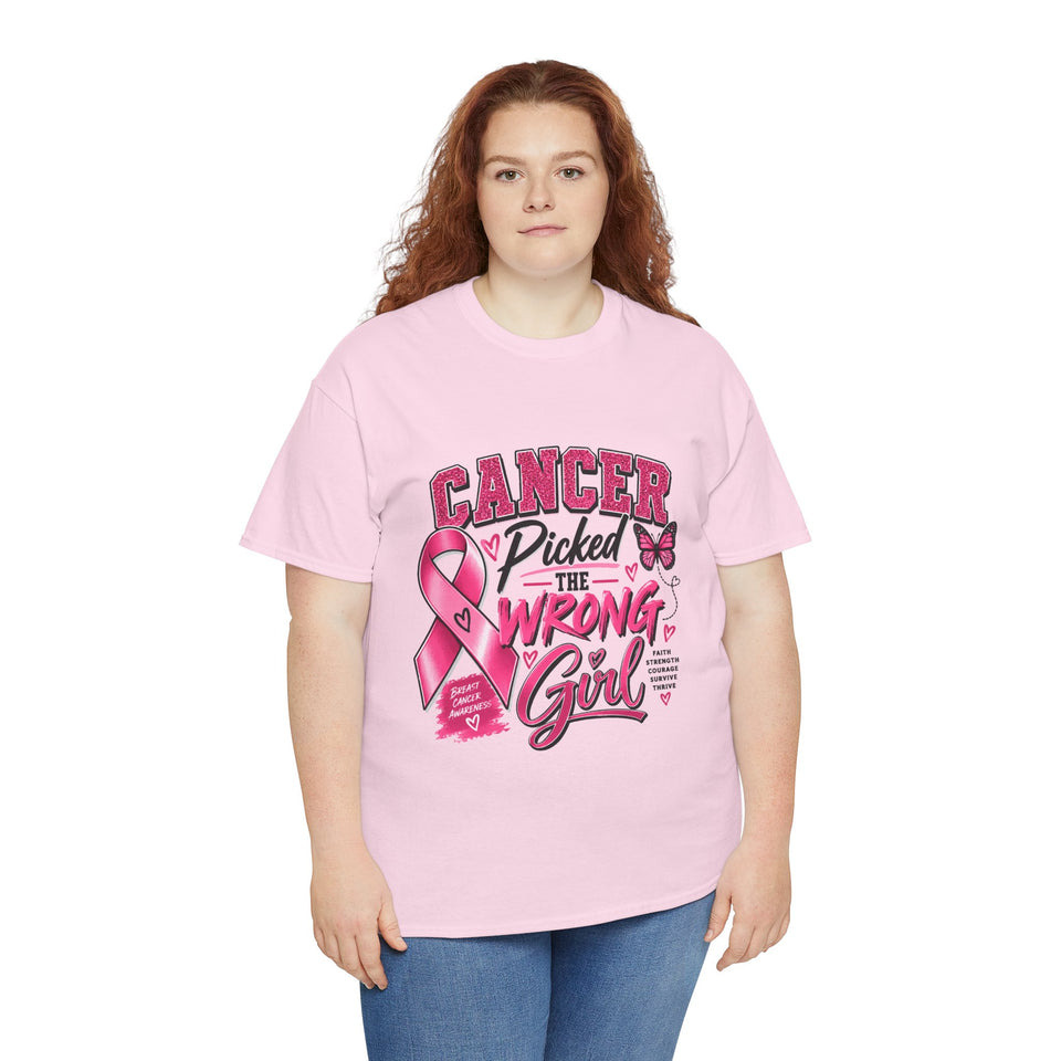 Breast Cancer Awareness Unisex Heavy Cotton Tee