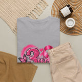 3 Yr Survivor Breast Cancer Awareness Unisex Heavy Cotton Tee