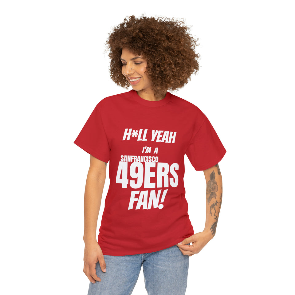 San Francisco Football Unisex Heavy Cotton Tee
