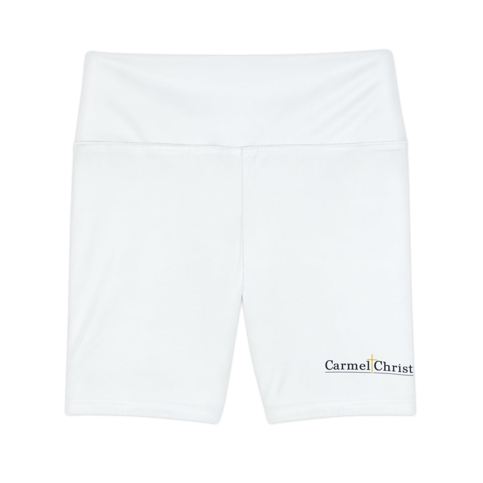 Carmel Christian Women's Workout Shorts (AOP)