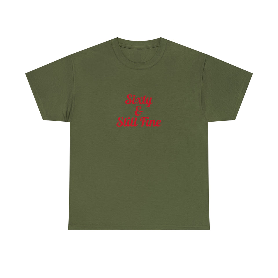 Sixty Unisex Heavy Cotton Tee
