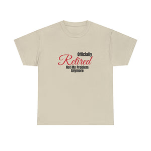 Officially Retired Unisex Heavy Cotton Tee