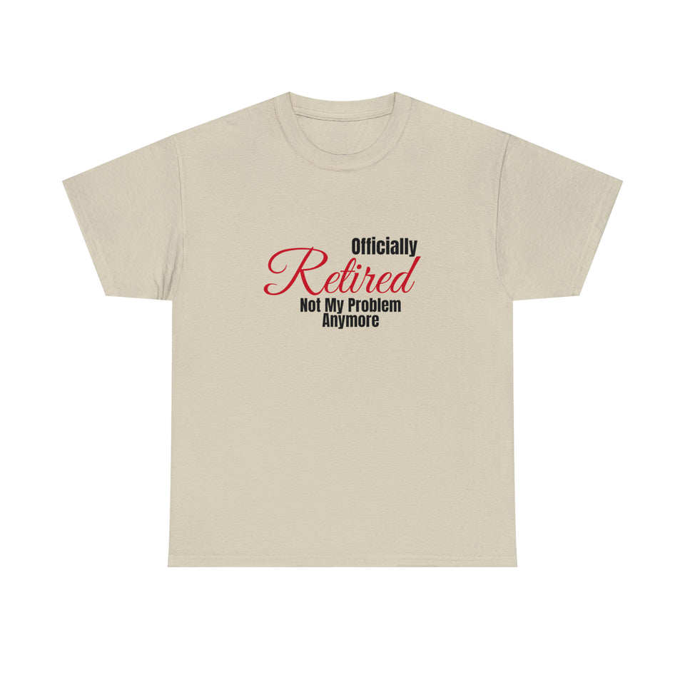 Officially Retired Unisex Heavy Cotton Tee