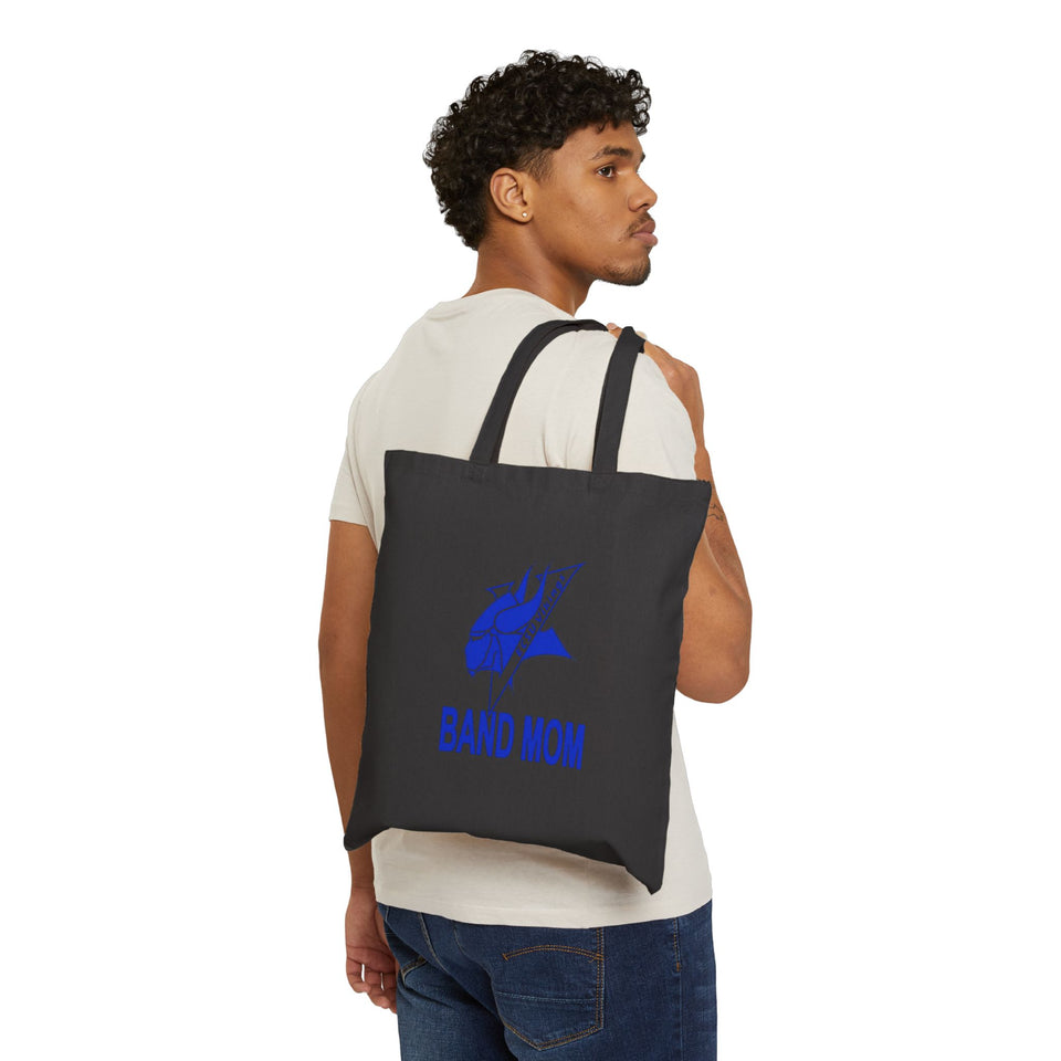 Elizabeth City Band Mom Cotton Canvas Tote Bag