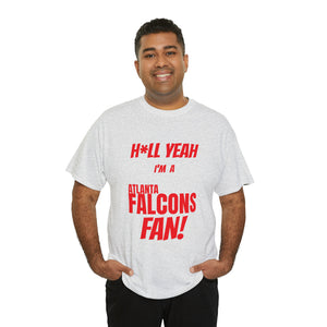 Atlanta Falcons Football Unisex Heavy Cotton Tee