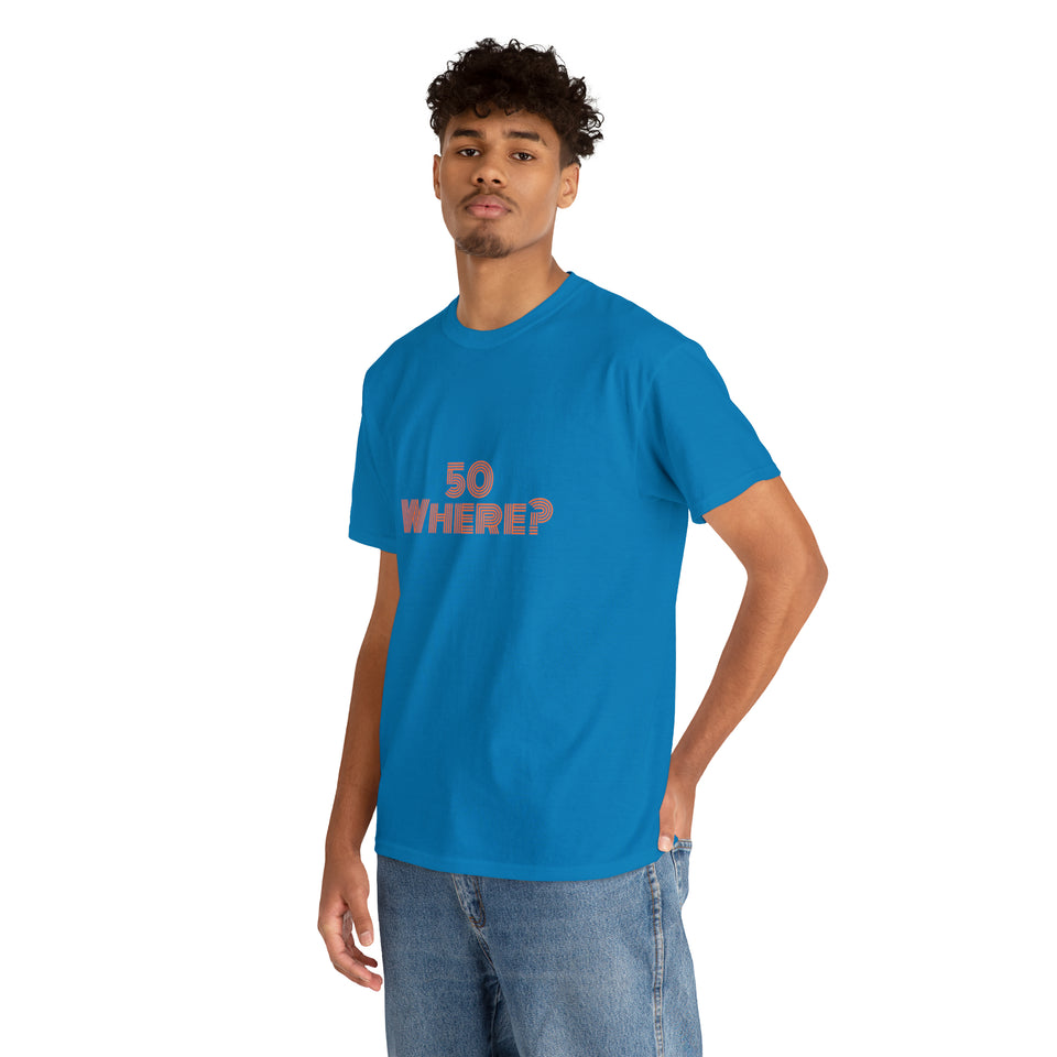 Fifty Unisex Heavy Cotton Tee